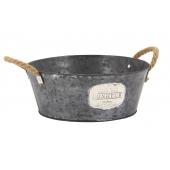 Photo GCO4530 : Patinated metal round basket