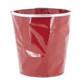 Photo GCP2270 : Red lacquered metal floral pot cover