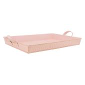 Photo GPL1040 : Plateau en métal rose