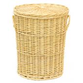 Photo KLI372S : White willow laundry baskets 