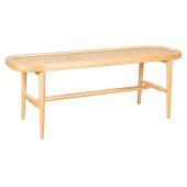 Photo MBC1660 : Natural rattan bench 