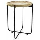 Photo MTB1680 : Metal and weaving open rattan coffee tables 