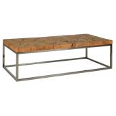 Photo MTB1730 : Teak wood organic rectangular coffee table 