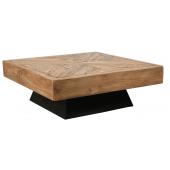 Photo MTB1780 : Square recycled pine coffee table