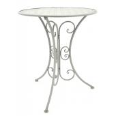 Photo MTT1290 : Table pliante en métal gris