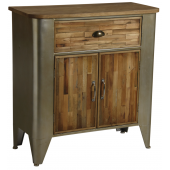 Photo NCM3260 : Metal and wood chest of drawers