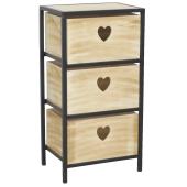 Photo NCM3601 : Natural wood cabinet 