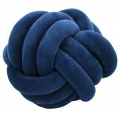 Photo NCO2573 : Blue velvet cushion