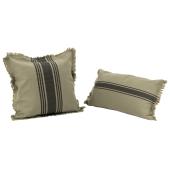 Photo NCO300S : Set of 2 cotton and flex cushions.