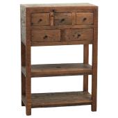 Photo NCS1780 : Console en bois recyclé