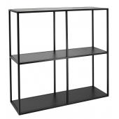 Photo NEM1360 : Black metal shelves