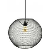 Photo NLA2600 : Round openwork metal lampshade