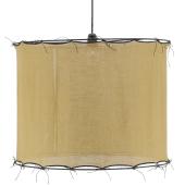 Photo NLA3510 : Big saffron yellow cotton lampshade