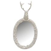 Photo NMI2020V : Aluminium mirror with deer