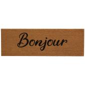 Photo NPA3150 : Big coco door mat - Bonjour