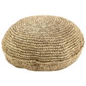 Photo NPO1500 : Pouf en sisal naturel