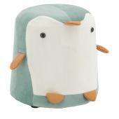 Photo NPO1680 : Pinguin pouf in velvet