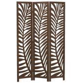 Photo NPV1790 : Wooden floor screen - Tropical pattern