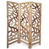 Photo NPV1880 : Fir wood folding screen