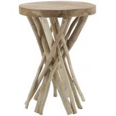Photo NSE2030 : Teak wood side table