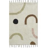Photo NTA2340 : Cotton carpet with abstract design