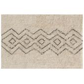 Photo NTA2650 : Natural and black cotton carpet