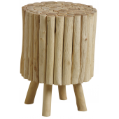 Photo NTB1800 : Wooden stool with legs