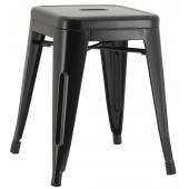 Photo NTB2430 : Black metal stool