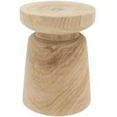 Photo NTB2710 : Stool in paulownia wood