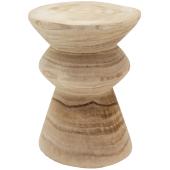 Photo NTB2750 : Stool in paulownia wood
