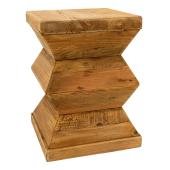 Photo NTB2870 : Tabouret en pin recyclé
