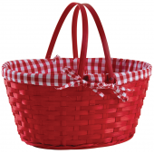 Photo PAM4850C : Stained bamboo basket