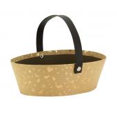 Photo PAM5020 : Kraft paper and gold basket 