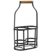 Photo PBO1801 : Metal basket for 2 bottles