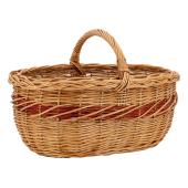 Photo PMA1620 : Panier en osier buff