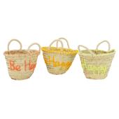Photo SEN1400 : Children's bag in palm leaf