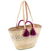 Photo SFA4260 : Bag in natural palm 