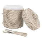 Photo TDI1450 : Rattan ice box with tongs