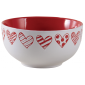 Photo TDI2430V : Stoneware bowl Heart