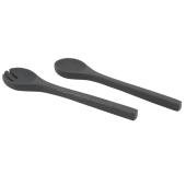 Photo TDI347S : Black acacia wood salad server