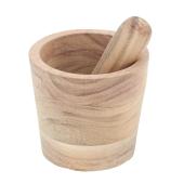 Photo TDI3480 : Acacia wood mortar and pestle