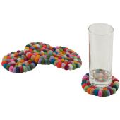 Photo TDV120S : Sous verre en feutrine