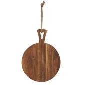 Photo TPD1380 : Small acacia wood cutting board