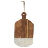 Photo TPD1440 : Acacia wood and marble cutting board