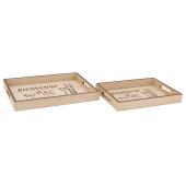 Photo TPL379S : Trays made of MDF