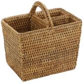 Photo TRC1290 : Range-couverts en rotin naturel