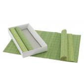 Photo TST199S : Green bamboo placemats