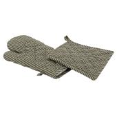 Photo TTX214S : Oven mitt and pot holder set