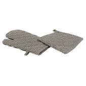 Photo TTX215S : Oven mitt and pot holder set