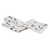 Photo TTX228S :  Set of oven mitt and pot holder made of cotton